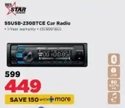 HiFi Corp SSUSB-230BTCE Car Radio offer