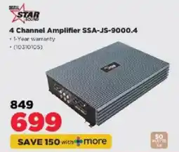 HiFi Corp 4 Channel Amplifier SSA-JS-9000.4 offer
