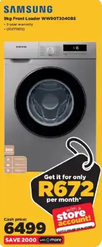 HiFi Corp Samsung Front Loader offer
