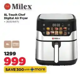 HiFi Corp Milex Touch Chef Digital Air Fryer offer