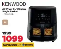 HiFi Corp Kenwood Air Fryer Window Single Basket offer