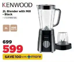 HiFi Corp Kenwood Blender with Mill Black offer