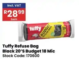 Africa Cash and Carry Tuffy Refuse Bag Black offer