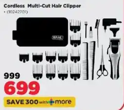 HiFi Corp Wahl Cordless Multi-Cut Hair Clipper offer
