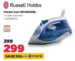 HiFi Corp Russell Hobbs Steam Iron RHI2010BL offer