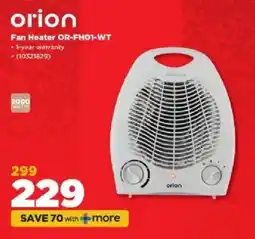 HiFi Corp Orion Fan Heater OR-FH01-WT offer
