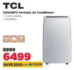 HiFi Corp TCL 14000BTU Portable Air Conditioner offer