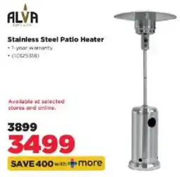 HiFi Corp Alva Stainless Steel Patio Heater offer