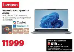 HiFi Corp Lenovo IdeaPad 3 AMD Ryzen 5 Laptop offer