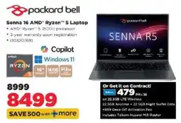 HiFi Corp Packard Bell Senna 16 AMD Ryzen 5 Laptop offer