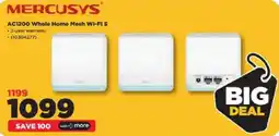 HiFi Corp Mercusys AC1200 Whole Home Mesh Wi-Fi 5 offer