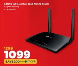 HiFi Corp Tp-link AC1200 Wireless Dual Band 4G LTE Router offer