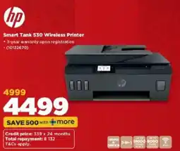 HiFi Corp Hp Smart Tank 530 Wireless Printer offer