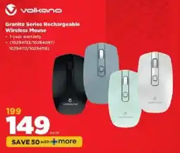 HiFi Corp Volkano Granite Series Rechargeable Wireless Mouse offer
