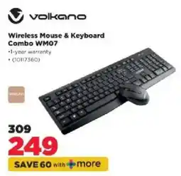 HiFi Corp Volkano Wireless Mouse & Keyboard Combo WM07 offer