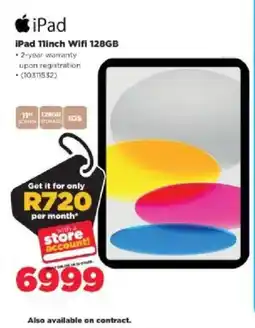 HiFi Corp iPad 11inch Wifi 128GB offer