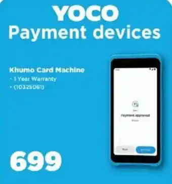 HiFi Corp Yoco Khumo Card Machine offer