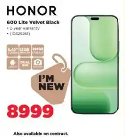 HiFi Corp Honor 600 Lite Velvet Black offer