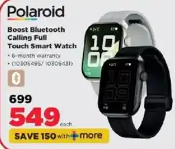 HiFi Corp Polaroid Boost Bluetooth Calling Full Touch Smart Watch offer