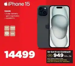 HiFi Corp iPhone 15 128GB offer