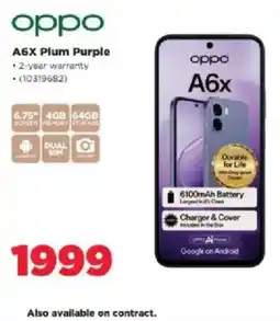 HiFi Corp Oppo A6X Plum Purple offer