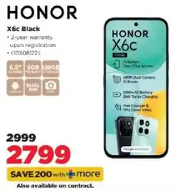 HiFi Corp Honor X6c Black offer