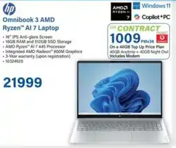 Incredible Connection Hp Omnibook 3 AMD Ryzen AI 7 Laptop offer