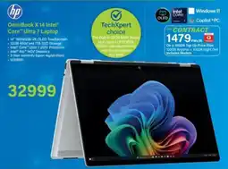Incredible Connection Hp OmniBook X 14 Intel Core Ultra 7 Laptop offer