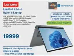 Incredible Connection Lenovo IdeaPad 5 2-in-1 Ryzen 5 Laptop offer