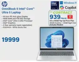 Incredible Connection Hp OmniBook 5 Intel Core Ultra 5 Laptop offer