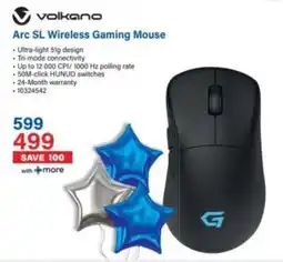 Incredible Connection Volkano Arc SL Wireless Gaming Mouse offer
