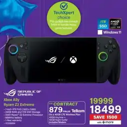 Incredible Connection Republic of Gamers Xbox Ally Ryzen Z2 Extreme offer