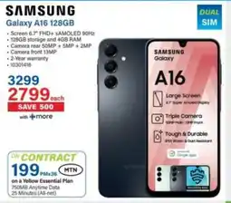 Incredible Connection Samsung Galaxy A16 128GB offer