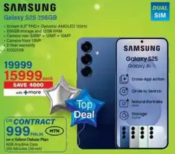 Incredible Connection Samsung Galaxy S25 256GB offer