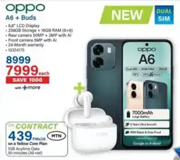 Incredible Connection Oppo A6+ Buds offer