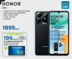Incredible Connection Honor X5c offer