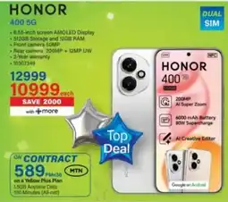 Incredible Connection Honor 400 5G offer