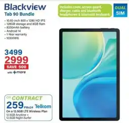 Incredible Connection Blackview Tab 90 Bundle offer