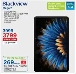 Incredible Connection Blackview Mega 2 offer