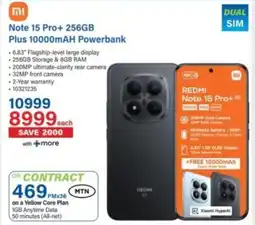 Incredible Connection Redmi Note 15 Pro+ 256GB Plus 10000mAH Powerbank offer