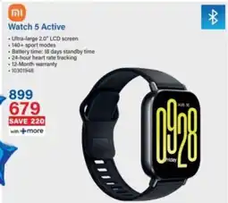 Incredible Connection Xiaomi Watch 5 Active offer
