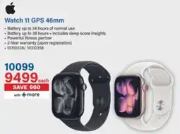 Incredible Connection Apple Watch 11 GPS 46mm offer
