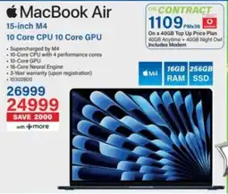Incredible Connection MacBook Air 15-inch M4 10 Core CPU 10 Core GPU offer