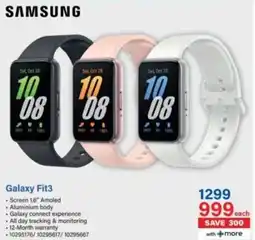 Incredible Connection Samsung Galaxy Fit3 offer
