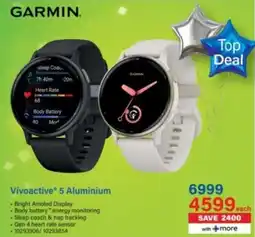 Incredible Connection Garmin Vivoactive 5 Aluminium offer