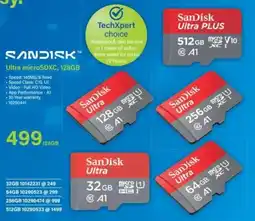 Incredible Connection SanDisk Ultra microSDXC, 128GB offer