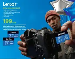 Incredible Connection Lexar 633x microSD 32GB offer