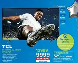 Incredible Connection TCL 65-inch QLED Google TV-65P8K offer