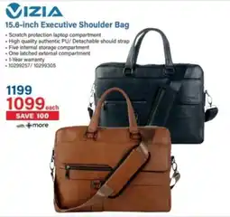 Incredible Connection Vizia 15.6-inch Executive Shoulder Bag offer