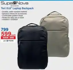Incredible Connection Supa Nova Tori 15.6" Laptop Backpack offer
